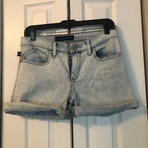 Rock & Republic Acid-Washed Denim Shorts